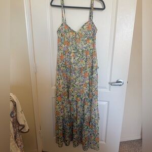 Astr Multicolor Floral Maxi Dress